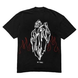🔥 Warren Lotus No Tears Black T-Shirt Larg